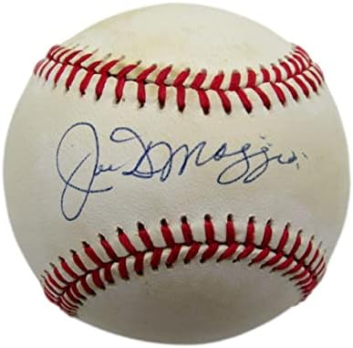 Бейзболен клуб Ню Йорк Янкис с автограф на Джо Ди Маджо Хофа JSA 177281 - Бейзболни топки с Автографи