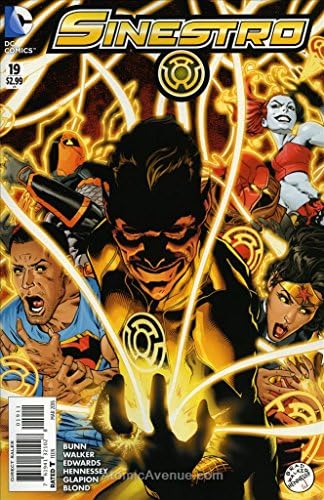 Синестро 19 VF ; комиксите DC
