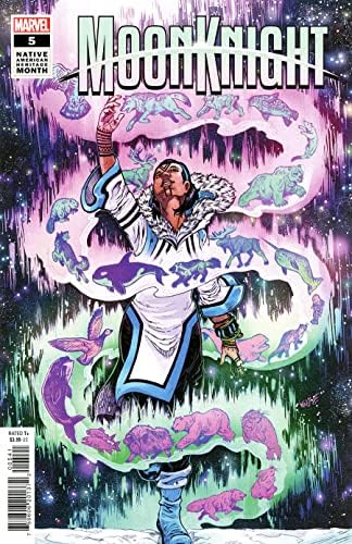 Лунен рицар (9-та серия) 5C VF / NM ; Комиксите на Marvel | Наследство на коренните американци
