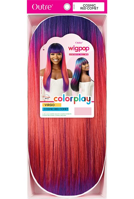 Синтетичен пълен перука Outre Wigpop Color Play - VIRGO (CSMRNB)