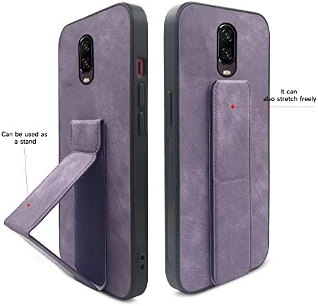 Съвместим с OnePlus 7 6T Калъф за мобилен телефон с Магнитна стойка, Вертикален притежателя, Елегантен Калъф