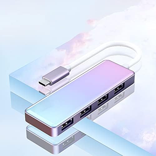 Хъбове USB 3.0 Градиентный Цветен Сплитер Typec Външен Хъб за лаптоп Док станция за Разширяване на USP Мультиинтерфейсный