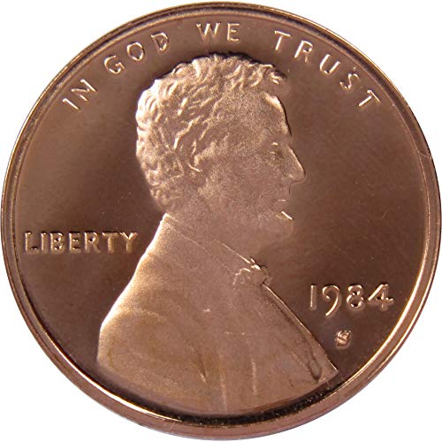 Незабравим Цент Линкълн 1984 година, Вдигна Пени 1в, са подбрани Монета