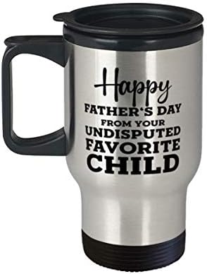 Пътна Чаша На Ден баща, Поздрави С Деня на Бащата От Вашия Безспорно Любим Дете, Уникални Подаръци За татко