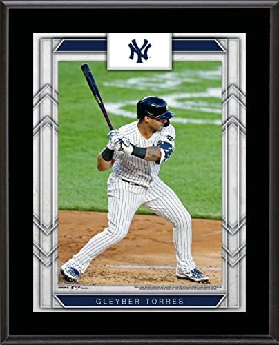 Сублимированная табела играч Глейбер Торес на Ню Йорк Янкис, размер 10,5 x 13 инча - указателни Табели играчи
