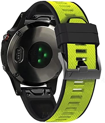IRFKR 26-22 мм Силикон Быстроразъемный Каишка За Часовник Garmin Fenix 6X6 6S Pro 5X5 Plus 3HR Ендуро Smartwatch