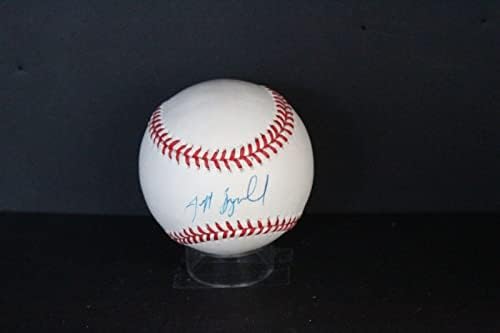Джеф Бэгвелл Подписа Бейзболен Автограф Auto PSA/DNA AF92389 - Бейзболни топки с Автографи