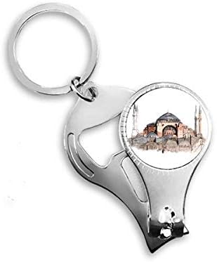 Турция Църквата Света София в Истанбул Ножица за Нокти Халка Ключодържател Отварачка за Бутилки Машина За Рязане