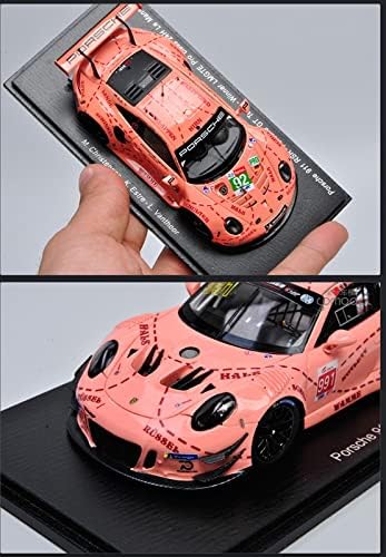 Мащабни модели на автомобили APLIQE за Любим Porsche 911 GT3 Pink Pig Spark 1:43 Симулация модел на спортен