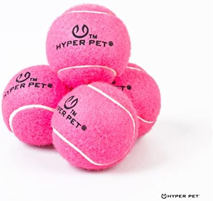 Мини тенис топки Hyper Пет за кучета (Secure кученце топка, тенис топки за кучета за упражнения и дресура),