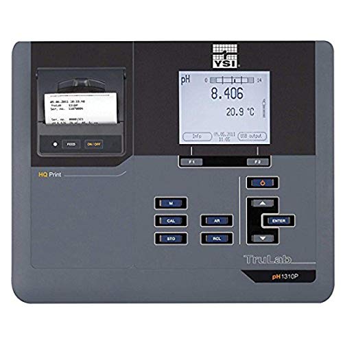 Тенис на измерване pH/mV/Температура на принтера YSI 1310 w TRULAB 1310 с Принтера/GLP