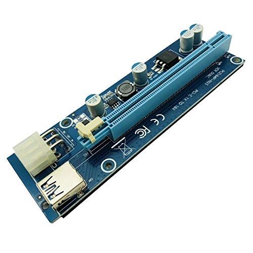 6ШТ 006C Странично PCIE PCI-E PCI Express Странично Карта от 1x до 16x GPU USB 3.0 удължителен кабел Адаптер