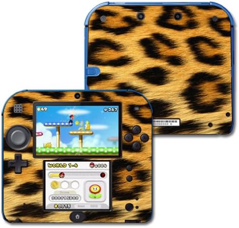 Корица MightySkins Съвместими с Nintendo 2DS - Cheetah | Защитно, здрава и уникална Vinyl стикер | Лесно се
