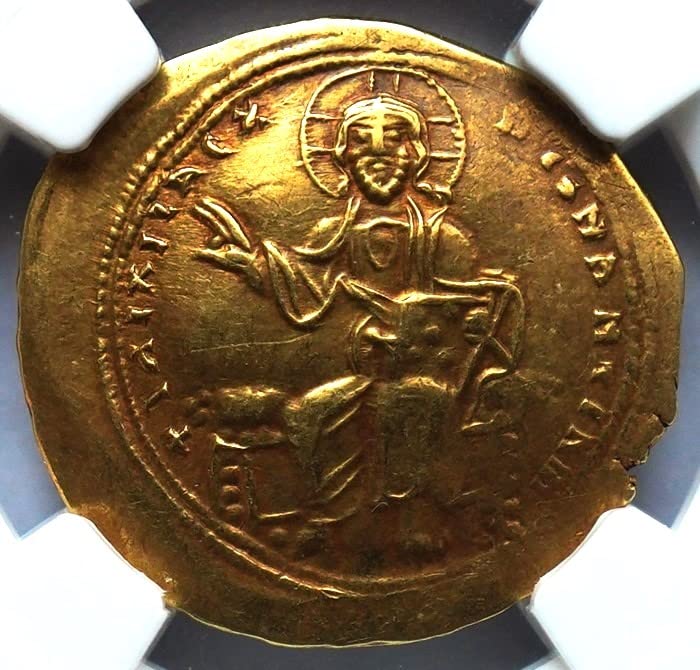 TR 1057-1059 крумовград, Византийската империя, Средновековна Златна монета, Аутентифицированная и Градуированная