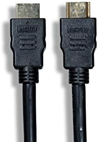 Cablelera Високоскоростен HDMI Ethernet, съединители 6 фута висок, черен (ZC5599MM-06)