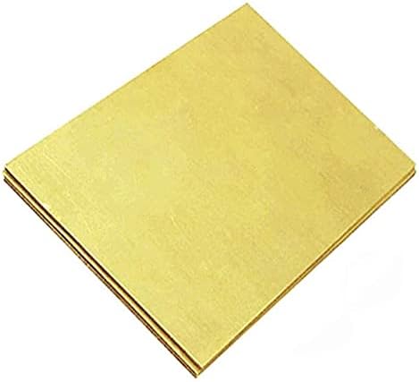 KEKEYANG Латунная плоча Лист фолио от чиста мед Месинг лист за използване при разработването на продукта обработка