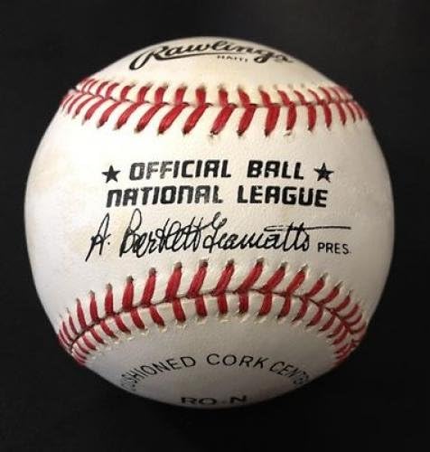 Бейзбол с автограф Даррелла Еванс - Бейзболни топки с автографи