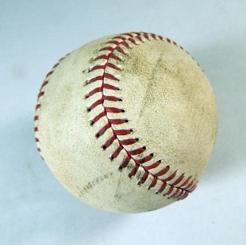 2022 Атланта Брейвз Марлинс В играта са Използвали Бял бейзбол Бригъм Остин Райли Фал - В играта се Използват