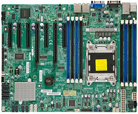 Сървърна дънна платка Supermicro LGA2011/Intel C602/DDR3/SATA3/V & 2GbE/ATX, търговците на дребно X9SRL-F-O