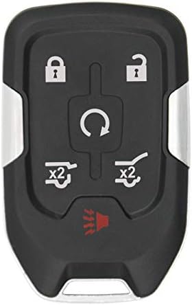 Keyless2Go Подмяна на 6 Кнопочного Безконтактно смарт ключ за Chevrolet, GMC HYQ1AA 13508278 13508280