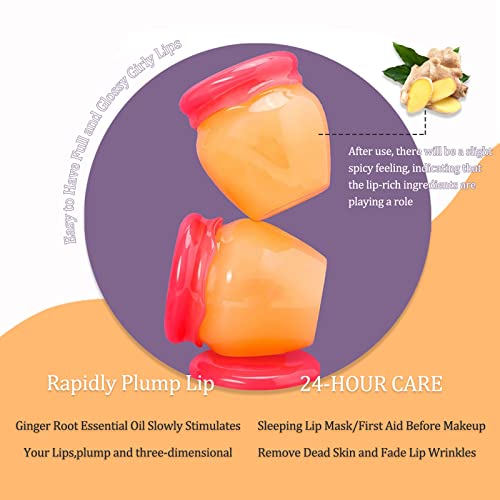 Червило Rosarden Джинджифил Plump Lipstick - Гланц за устни за ежедневна употреба, за да се хидратират устните