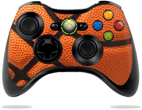 Корица MightySkins, съвместима с контролер Xbox 360 на Microsoft - Баскетбол | Защитно, здрава и уникална Vinyl
