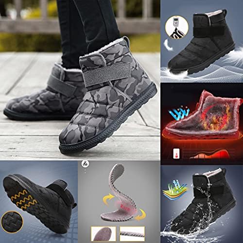 Зимни обувки за жени, Топли Къси Зимни Улични обувки за жени, Ботильоны, Зимни обувки за момичета, Дамски ботуши,