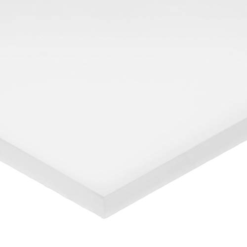 САЩ за запечатване на ЕДРО-PS-UHMW-443 Бял лист от полиетилен UHMW, височина-2 , Широчина 16, дължина-32