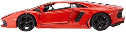 Гласове автомобил Maisto Lamborghini Aventador LP 700-4 (мащаб 1:24), оранжев металик