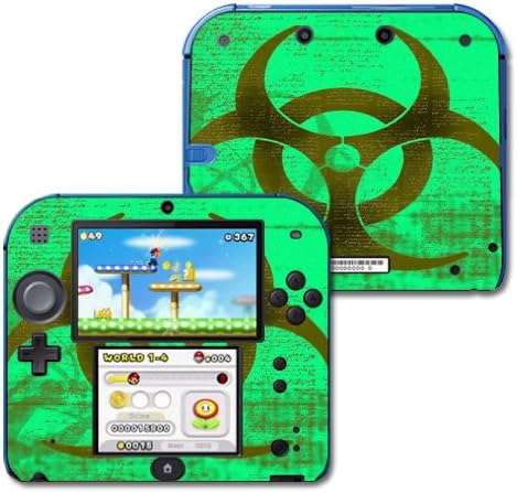 Корица MightySkins, съвместими с Nintendo 2DS - Биологично опасна | Защитно, здрава и уникална Vinyl стикер