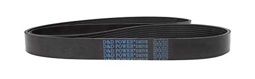 Клиновой колан D&D PowerDrive 1180K26 Поли, 26, Гума