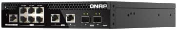 QNAP QSW-M2106R-2S2T - американска 10-портов мрежови комутатор с управление на 10GbE и 2,5 GbE. Ниво 2, уеб