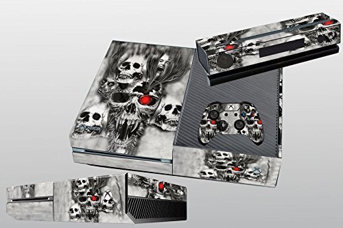 2612 зала за игри®: Vinyl стикер Свърталище Aztec Skull Светия Дизайнерска конзола Xbox One с винил обвивка