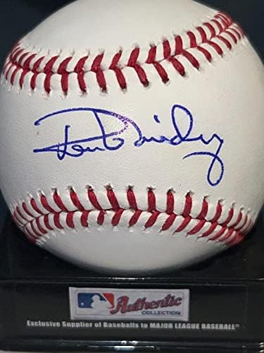 Рон Гидри Ню Йорк Янкис е Подписал Официален Договор с Висша лига Бейзбол - Бейзболни топки с автографи