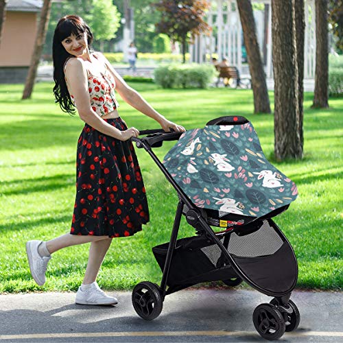 Акварелни Седалките За детски столчета за автомобил с животни - Чанта За количка, Чанта за столче за хранене