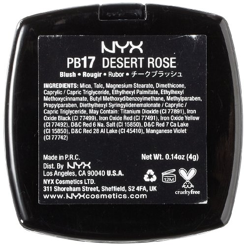 Професионални Руж за грим на NYX, Роза на Пустинята, 0,14 Грама