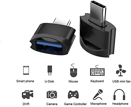 Адаптер Tek Styz C USB за свързване към USB конектора (2 опаковки), който е съвместим с вашите Motorola Edge