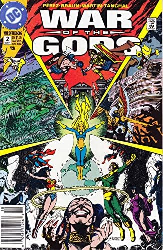 Войната на боговете 2A (павилион за вестници) VF / NM; Комиксите DC | Цената издание във Великобритания