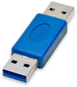 HTTX SuperSpeed USB 3.0 Type-A Адаптер тип Мъж-мъж и Жена-жена Мост удължителен кабел Съединител За смяна на