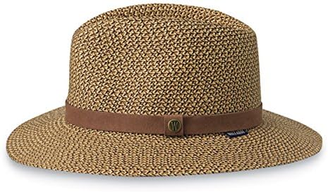 Мъжки фетровая шапка от слънцето Пустош от Wallaroo Hat Company – UPF 50+, Модерна, регулируемо, упаковываемая,