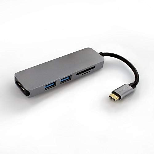 Адаптер METRONIC 395059 USB-C 5-в-1 HDMI, 2x USB-A, SD и Micro SD