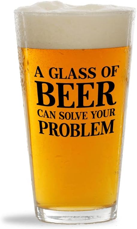 Любител на бира Flairy Land Пинтовый чаша е 16 унции - чаша бира - Подарък за варене на Алкохол Чаши Студена