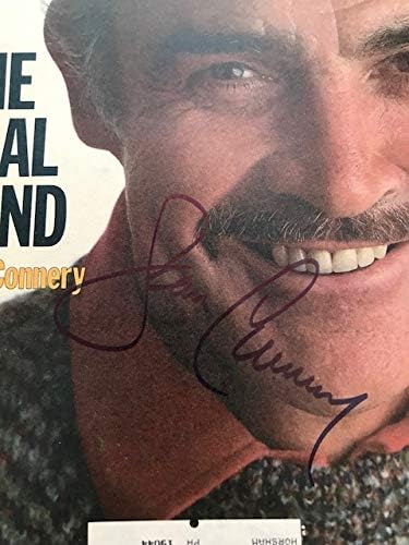 Автентичен автограф на Шон Конъри в рамката на Rolling Stone със сертификат за автентичност