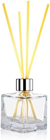 Стъклени флакони-решетки Feel Fragrance със сребърни капаци, комплект за многократна употреба флакона-решетки