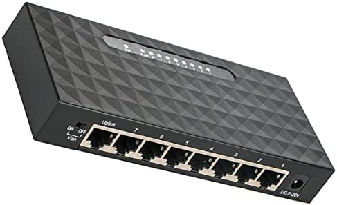 SOLUSTRE Ethernet Дърва Ethernet Сплитер 3 бр 8 Домашни пълна смяна на САЩ за ключ Ethernet Vlan Дърва Fast