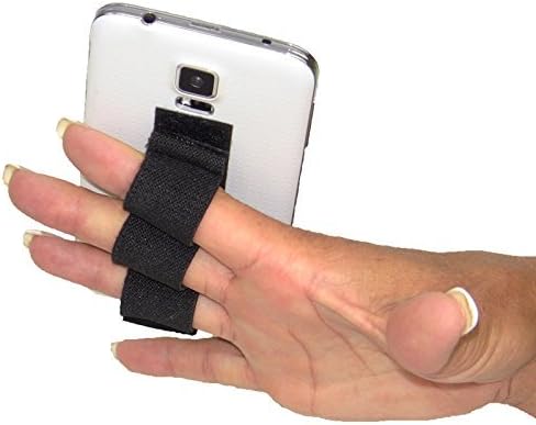 Писалка за мобилен телефон с 3 вериги за мързеливите ръце - подходящ за повечето - Черна