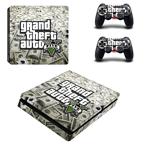 За PS4 PRO - Играта Grand GTA Theft And Auto Стикер на кожата PS4 или PS5 За конзолата PlayStation 4 или 5 и