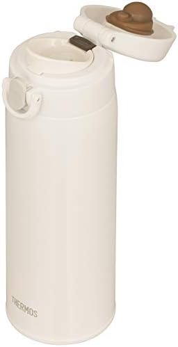 Бутилка за вода Thermos JOF-500 AWH, Чаша за пътуване с вакуумна изолация, 16,9 течни унции (0,5 л), Alpine White, 16,9 течни унции (около 500 мл)